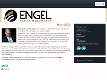 Tablet Screenshot of engelwealthmanagement.com